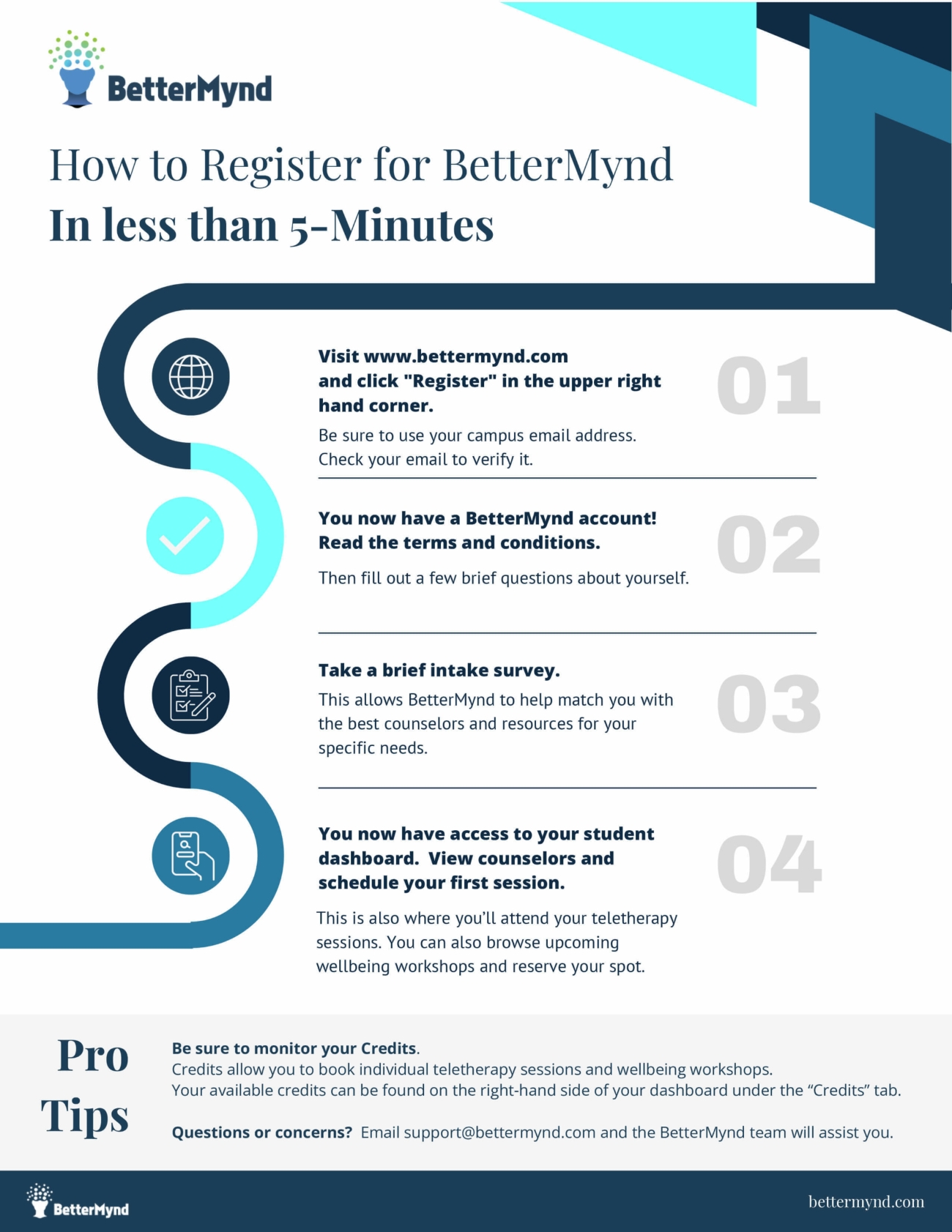 How to Register for BetterMynd in Less than 5 Minutes